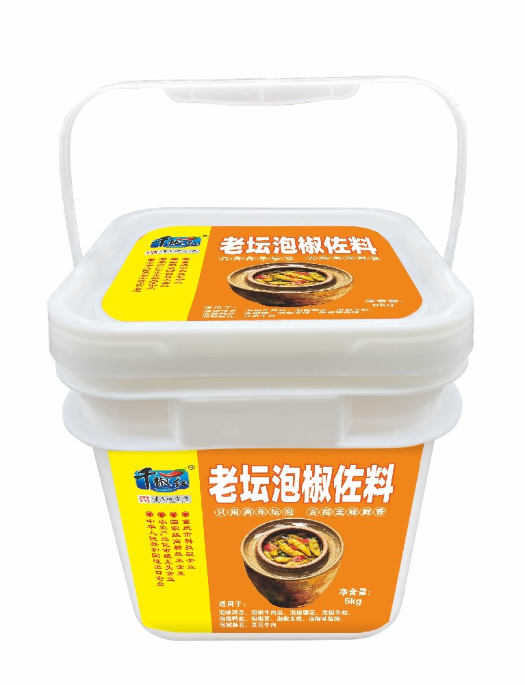 5kg方桶老坛泡椒佐料